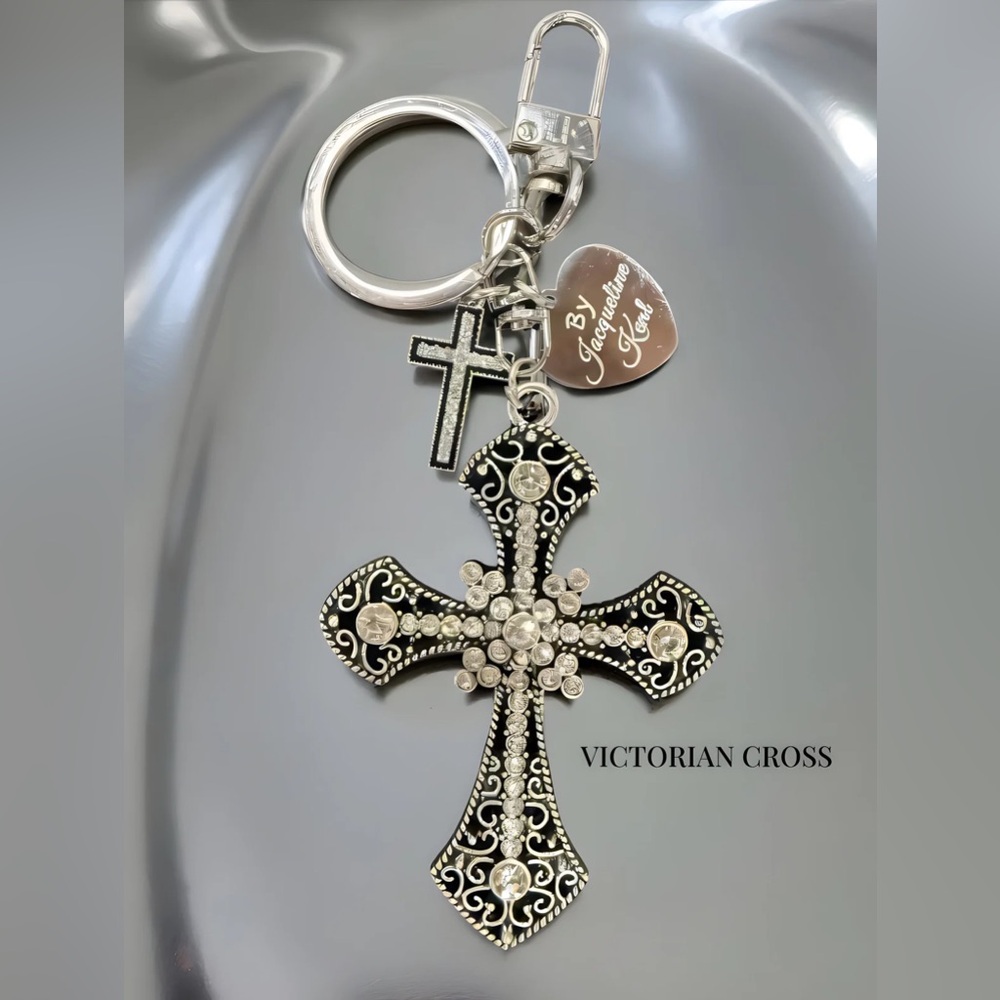 Jacqueline Kent Antique Victorian Cross Purse Charm